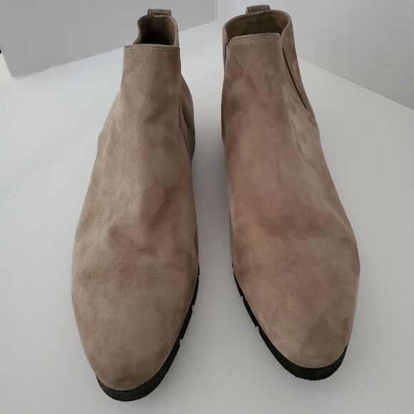 Chocolat blu Brown Suede Ankle Boots Size 7 - Picture 2 of 9